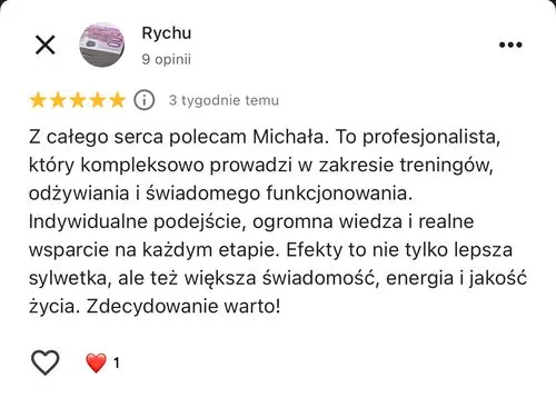 Opinia w Google, 5/5